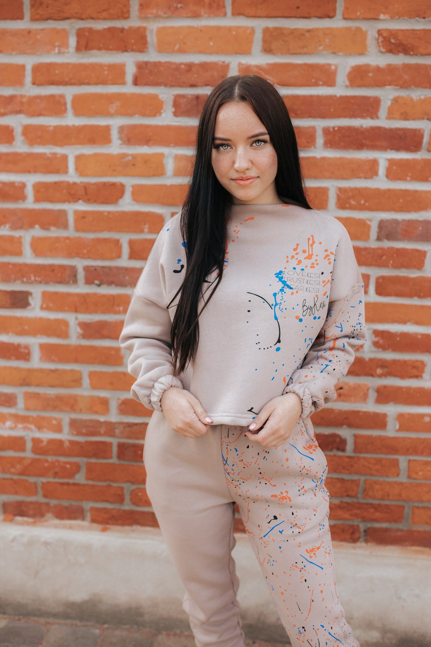 Kokvilnas komplekts - DARK BEIGE