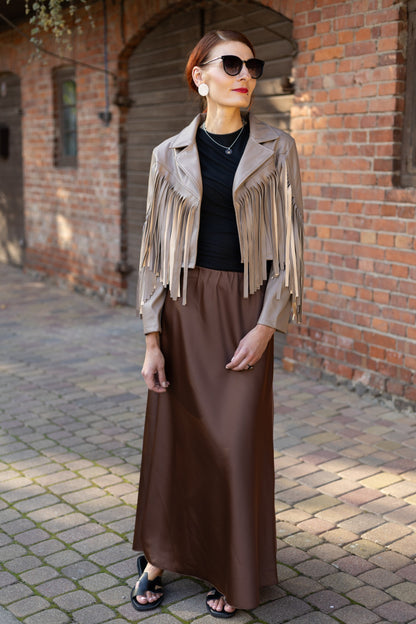 Jaka ar skarām - bēša