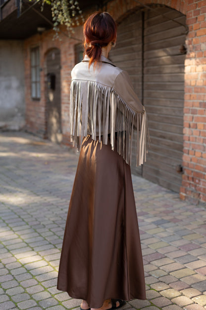 Jaka ar skarām - bēša