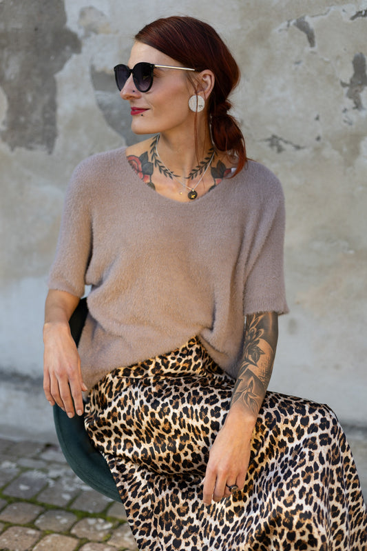 Džemperis - PELĒKI BRŪNS